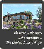 The Chalet, Lake Tekapo, New Zealand
